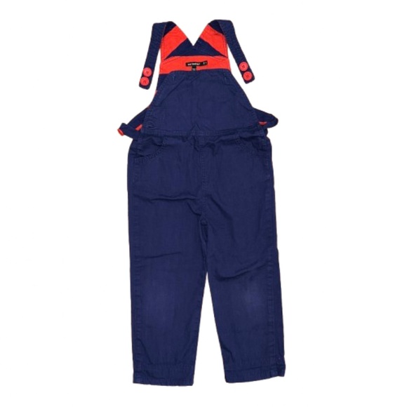 MARIMEKKO kids overalls 4T red and blue 104cm child